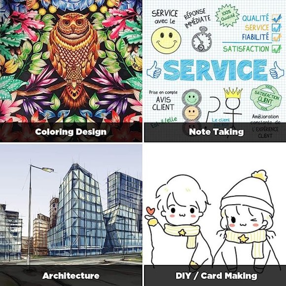 3pack of Journal Planner Pens Colored Pens Fine Point Markers Fine Drawing Pens - Picture 8 of 8